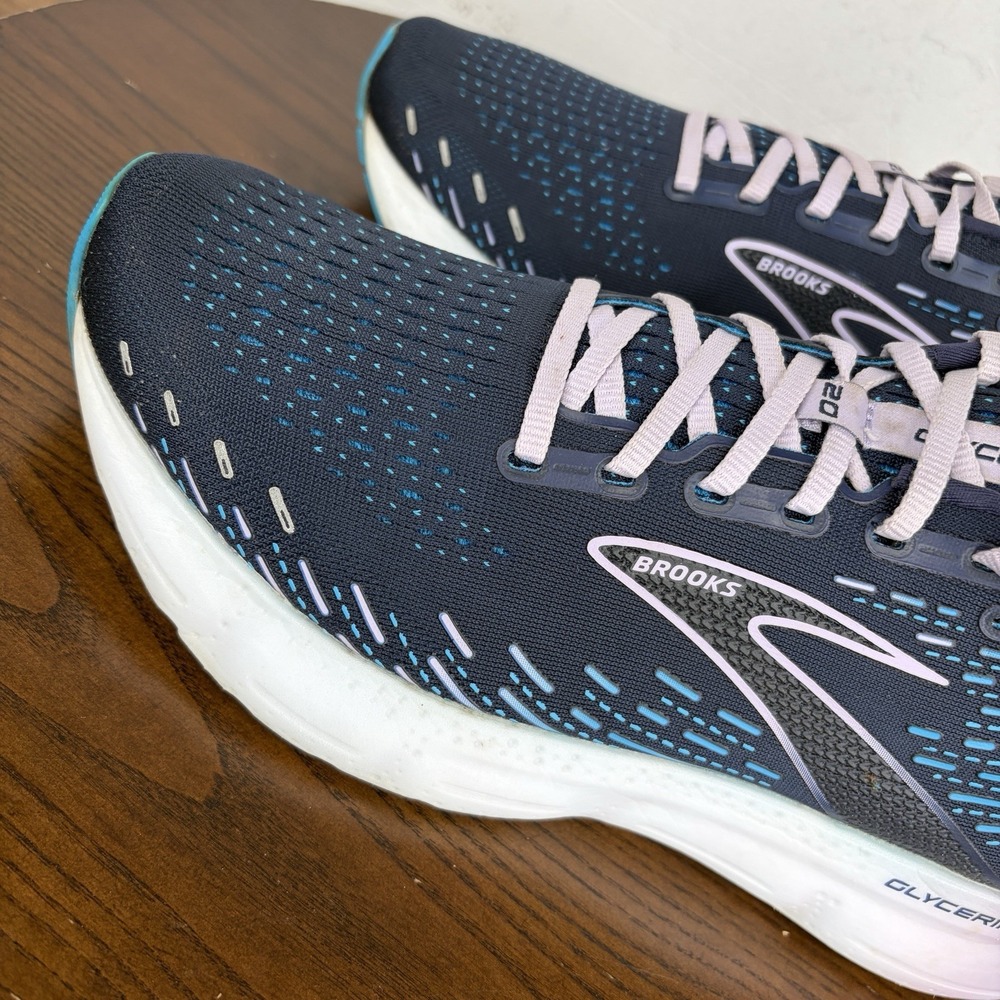 Saucony Glycerin 20 Shoes Women's 11.5 Blue Running Trainer Sneaker 1203691B499 - Picture 12 of 16